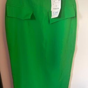 Skirt (Zara) - green